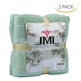 thumbnail image 5 of 2 Piece Bamboo Bath Towels, Soft Luxury Bath Towel Set for Bathroom(27"x55"), 5 of 7