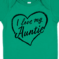 thumbnail image 4 of Inktastic I Love My Auntie in Black Chalk Heart Boys or Girls Baby Bodysuit, 4 of 5