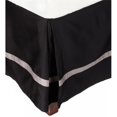 thumbnail image 1 of Hotel Collection 300 Thread Count Cotton Bedskirt  Twin-Black/Grey, 1 of 1