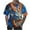 Blue, variant on Mens Tshirts 2024 Summer Fashion Casual Men's Round Neck 3D Dragon Printed T-shirt Short Sleeve Regular Fit Tops