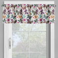 thumbnail image 2 of Ambesonne Butterfly Valance Pack of 2, Retro Style Ornaments, 54"X12", Multicolor, 2 of 5