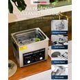 thumbnail image 2 of Máquina de limpieza por ultrasonido CREWORKS 10L con calentador y temporizador, 2 of 9