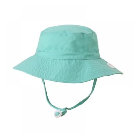 

BULLPIANO Toddler Baby Wide Brim Sun-Hat with UV Protection Adjustable Strap