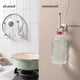 thumbnail image 3 of 4pcs Adhesive Hooks Wall Hooks Multifunction Rotatable (blue), 3 of 4