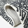 thumbnail image 6 of SAFAVIEH Micro-Loop Marvyn Medallion Area Rug, Ivory/Black, 8' x 10', 6 of 9