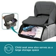thumbnail image 5 of Contours Explore 2-in-1 Portable Booster Seat and Backpack Diaper Bag, Gray, 5 of 14