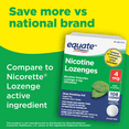 thumbnail image 5 of (3 pack) Equate Nicotine Lozenge, Stop Smoking Aid, 4 mg, Mint Flavor, 108 Count, 5 of 11