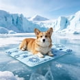 thumbnail image 2 of Dog Cooling Mat, Denbek Summer Dog Cooling Mat Washable Self Cool Pad, Pet Sleeping Pad for Crate, Bed, Indoor & Outdoor Floor, Car Seats, 2 of 5