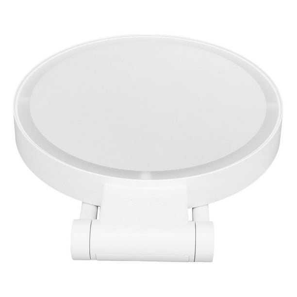 Espejo de maquillaje iluminado, 1x 5x con un espejo de aumento de Doble Cara Con Doble Lado para el Dormitorio del Dormitorio para El Escrito