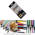 thumbnail image 4 of 1 Set Kid's Metallic Colored Pencil Wooden Drawing Pencil 12 Colors Pencils, 4 of 4