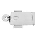 thumbnail image 4 of Cama De Masaje Portatil 2 Secciones Madera Y Vinil Blanca 185x60 cm 1703-BL Kingsman Multimport 1703-BL, 4 of 7