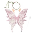thumbnail image 1 of 4pcs Halloween Set For Girls Women Ears Wand Flower Headband For Cosplay, 1 of 7
