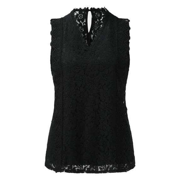 KaLI_store Workout Shirts For Men One Shoulder Sleeveless Tops for Women Ruffled Neck Shirts Summer Tees Solid Color Day Out Casual Vest Black L