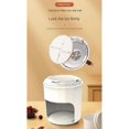 thumbnail image 2 of Ice Crusher Manual Rotary Ice Crusher Small Manual Shaving Ice Machine For Household Kitchen Handheld Snow Crusher Ref: 5226, 2 of 5