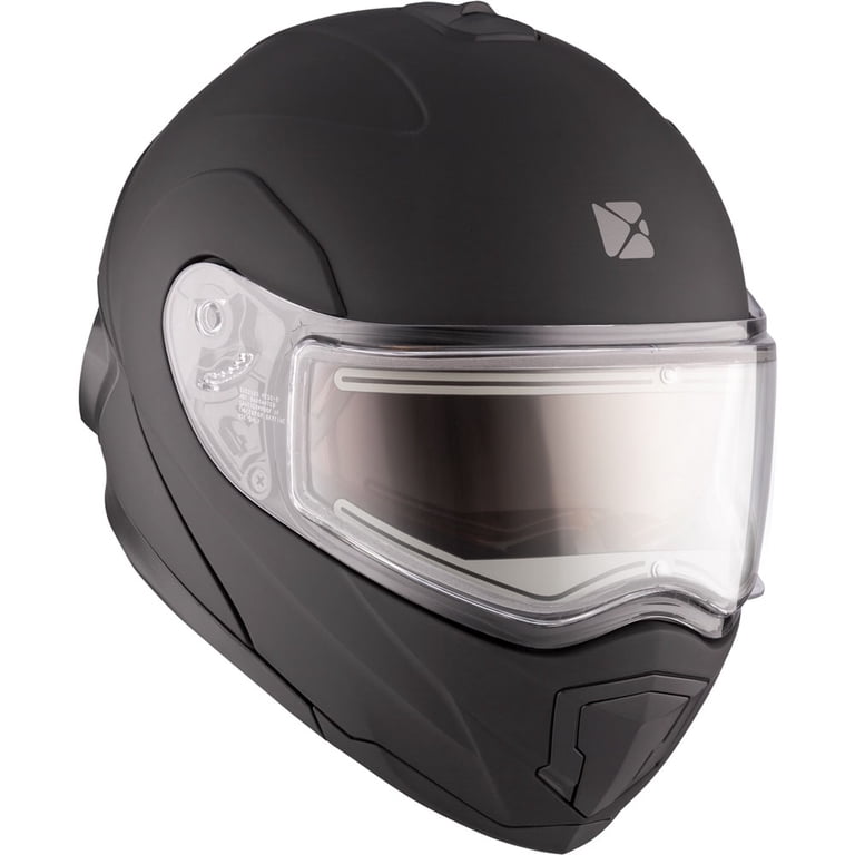 CKX Tranz 1.5 AMS Modular Snowmobile Helmet Matte Black 512588