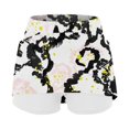 thumbnail image 5 of Tennis Skirts for Women Summer Elastic Yoga Culottes Lightweight High Waist Athletic Shorts Skirt with Pockets for Workouts Everyday Wear Black 5XL, 5 of 6