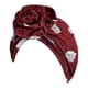 thumbnail image 1 of Turbante africano Sonducket 1 pieza con patrón de flores color Rojo, 1 of 5