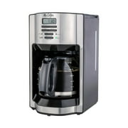 Mr. Coffee 12c Programmable Coffee Maker with Rapid Brew System Stainless Steel