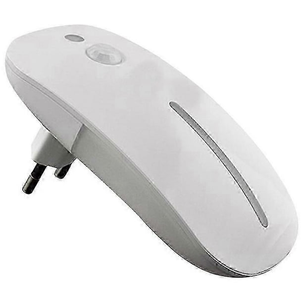 Led Night Light Motion Sensor Wireless Plug In Eu 220v Night Lamp For Hallway Pathway Eu Plug