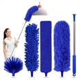 thumbnail image 1 of Kit de Plumeros 5 en 1 para Limpieza, Plumero con Poste Extensible, Plumero Extensible de 100 Pulgadas, para Limpiar Ventiladores de Techo A, 1 of 5