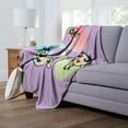 thumbnail image 3 of The Northwest 1PPG-23600-0016-OOF 50 x 60 in. Cartoon Network Powerpuff Girls Super Swirl Silk Touch Throw Blanket, 3 of 5