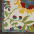 thumbnail image 4 of Nourison Aloha Indoor/Outdoor Ivory/Multi 9' x 12' Area Rug, (9x12), 4 of 9