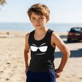 thumbnail image 2 of Camisola de Niños Pequeños 3-15 Años sin Mangas Tela Suave Impresión Gradiente para el Uso Casual Y Ocasiones Especiales, 2 of 8