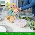 thumbnail image 6 of PLASTICPRO Plastic Bowls with Lids Combo Set Disposable Containers with Lids, 2 Pack, 6 of 9