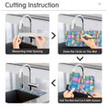 thumbnail image 5 of Yayeee Faucet Mat for Kitchen Sink 14.7" Diatomite Long Splash Guard Pad, Colorful Geometric Pattern, 5 of 7
