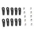 thumbnail image 4 of M4 Link Rod Ball Ends, High Durability 1/10 Scale 10PCS Stable Structure M4 RC Link Rod Ends  for RGT 8861000, 4 of 7