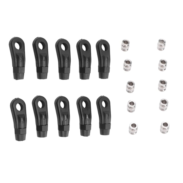 M4 Link Rod Ball Ends, 1/10 Scale M4 RC Link Rod Ends Stable Structure for RGT 8861000