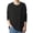 AB571 Black, variant on Tisuna Long Sleeve T-Shirts For Men Fashion Crew Neck Tops Men Solid Tshirts For Fitness Sports Size L