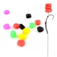 thumbnail image 2 of 30pack Multicolor Fishing Float Durability Plastic Bobbers Fishing Tackle Float For Improved Bites Detection, 2 of 8