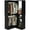 Black, variant on Homieasy Corner Closet System, 36 Inch Large Freestanding Closet Organizer System with 2 Hanging Rod and Storage Shelves, Sturdy Walk in Towers, 36" W x 36" D x 80" H, Black