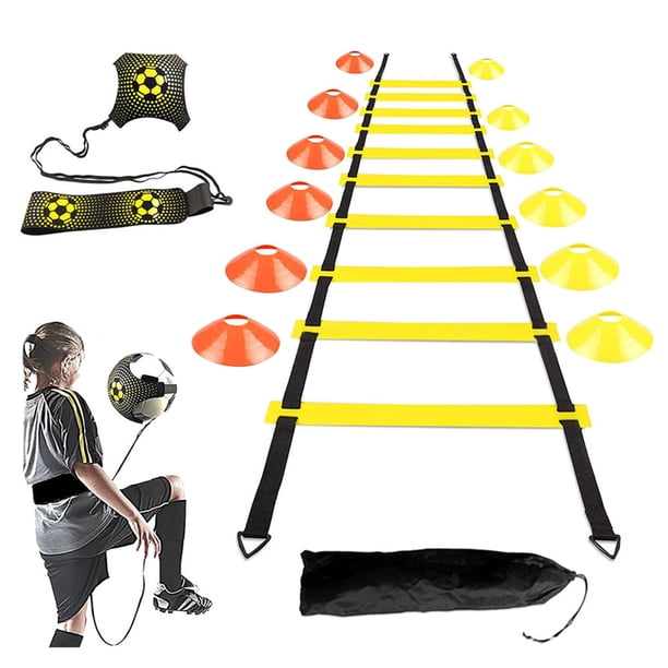 Conjunto de entrenamiento de agilidad de fútbol, equipo deportivo de entrenamiento de fútbol, accesorios de fútbol