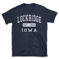 thumbnail image 1 of Lockridge Iowa Classic Established Men's Cotton T-Shirt, 1 of 1