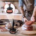 thumbnail image 5 of Clearance & Promo, Meat Tenderizer Tool-Pounder, Sided Steak Beef Poultry, Stainless Steel, Easy Tenderize, Kitchen Tool, Perfect for Home/Camping New Release | Resin, Black, Akmoler, 5 of 9