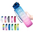 thumbnail image 3 of Sports Water Bottle with Time Marker BPA Free & Leak, 3 of 8