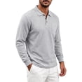 thumbnail image 4 of jjayotai Shirts for Men Long Sleeve Collared Golf Shirt with Pocket Moisture Wicking Quick Dry Performance s, 4 of 6