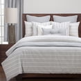 thumbnail image 2 of SIScovers  Luxury Cottage Pewter Cotton-blend Farmhouse Down Alt Duvet Set California King 6 Piece, 2 of 4