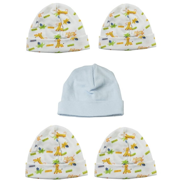 Bambini Boys Baby Caps (Pack of 5)
