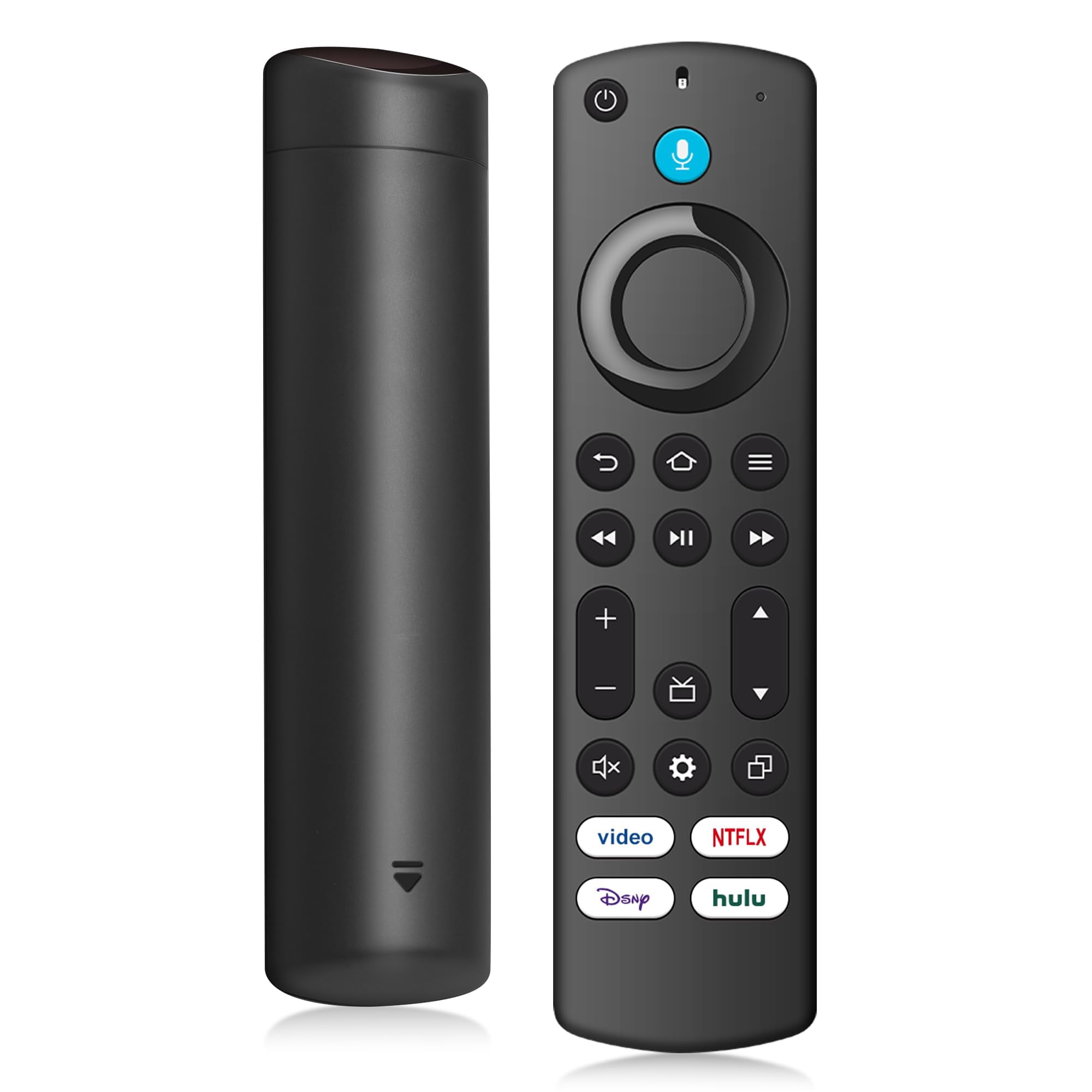 Remote Control Replacement Compatible with All Fir Omni QLED Serie, for Hisense, TCL Smart TV Stick (2nd Gen/3rd Gen/4K/Lite/4K Max), TV 3rd Gen/Cube/Insignia/Pioneer with Voice Control