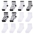 thumbnail image 4 of Bocaoying 12 Pack Women's Sheer Socks, Nylon Lace Mesh Ankle Socks with Reinforced Heel and Toe, See-Through Dress Socks for Women, Size5-9, Fancy Thin Socks Fits Narrow to Average Feet, 4 of 8