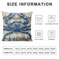 thumbnail image 5 of Pillow Covers Double-Sided Printed Sea Animals Rectangular/Waist Cushion Cover Summer Coastal Ocean Theme Home Decorative Pillowcases, 5 of 5