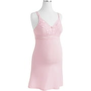 Soft Lace Collection Maternity Lace-Trim Nursing Chemise