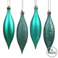 thumbnail image 2 of Vickerman 5.5" Teal Finial Drop Christmas Ornament, Assorted 4 Finish, 8 per Pack, 2 of 4