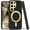 Black, variant on For Samsung Galaxy s24 Ultimate Quality PU Leather Hybrid Case Cover - Orange