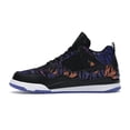 thumbnail image 2 of Jordan Kid's 4 Retro Black Rush Violet Shoes, from StockX, 2 of 5