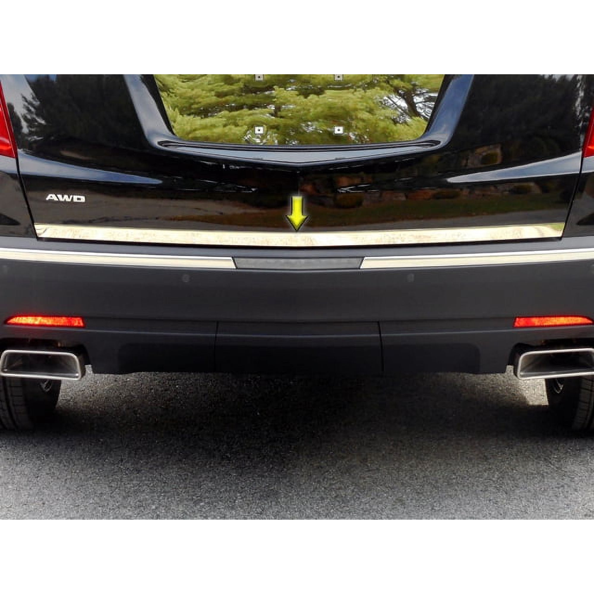 Stainless Steel Rear Deck Accent 1Pc Fits 2017-2020 Cadillac XT5 RD57260 QAA
