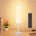 thumbnail image 1 of lámpara pequeña Lámpara de mesa con  remoto, lámparas de noche para mesitas de noche, lámpara de mesita de noche con brillo ajustable (10%-100%) y temperatura de color , lámpara pequeña, 1 of 8